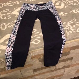 Lilly Pulitzer Navy Yoga Leggings